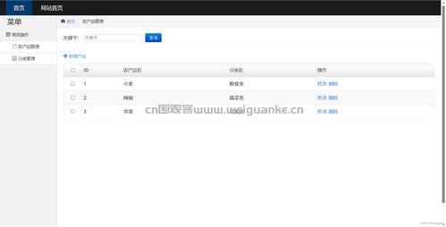 基于web的農(nóng)產(chǎn)品后臺管理系統(tǒng)java農(nóng)業(yè)信息 jsp源代碼mysql